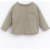 Long Sleeve Shirt, Olive Green - Shirts - 1 - thumbnail