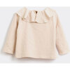 Ruffle Shirt, Cream - Shirts - 2