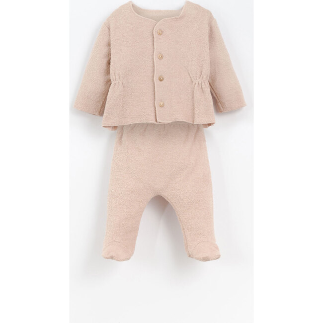 Baby Shirt and Pant Set, Light Pink - Mixed Apparel Set - 1