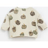 Bell Pepper Printed Pullover, White - Sweatshirts - 2 - thumbnail