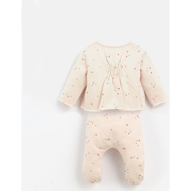 Baby Shirt and Pant Set, Light Pink - Mixed Apparel Set - 2