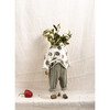 Bell Pepper Printed Pullover, White - Sweatshirts - 3 - thumbnail