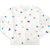 The Organic Long Sleeve Easy Tee, Neon Critters - T-Shirts - 1 - thumbnail