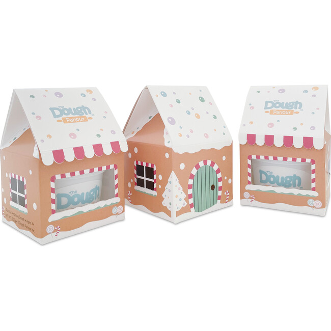 Gingerbread Houses Playdough Set - Arts & Crafts - 1