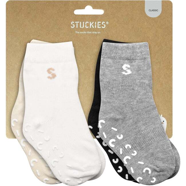 Cotton Socks, Classic (Pack of 4) - Socks - 1