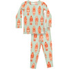 Nutcracker Pajama Set, Multicolors - Two Pieces - 1 - thumbnail