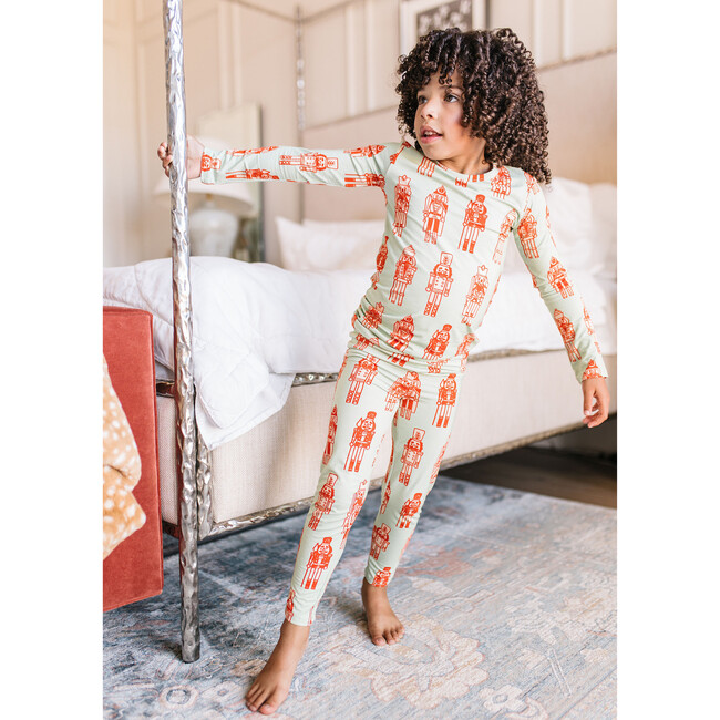 Nutcracker Pajama Set, Multicolors - Two Pieces - 4