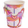 Unicorn Fairy Princess Paper Party Cups, Set of 8 - Drinkware - 1 - thumbnail