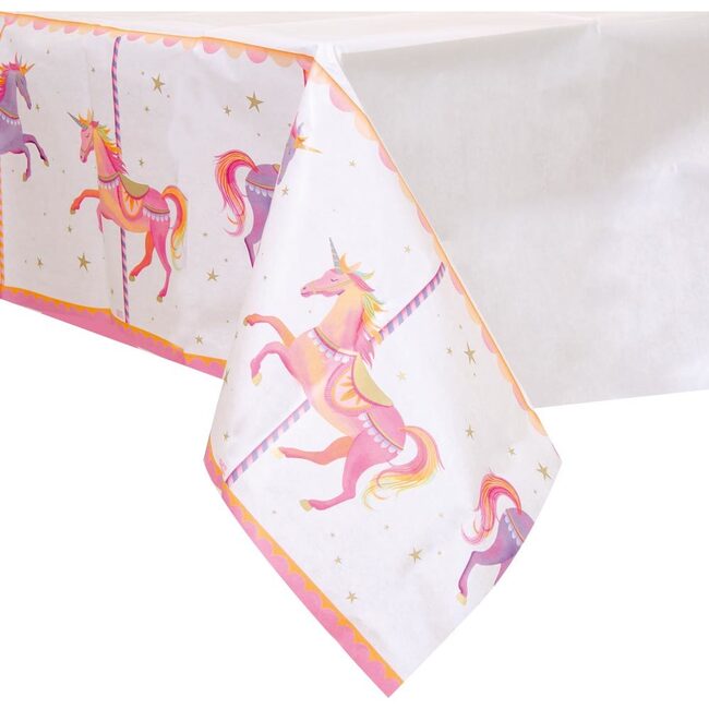 Unicorn Fairy Princess Paper Table Cover - Tabletop - 1