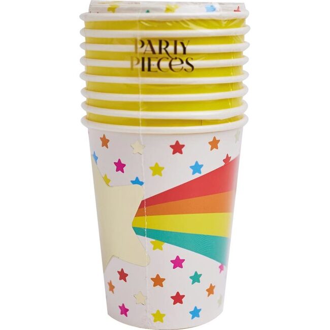 Shooting Star Paper Cups, Set of 8