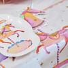 Unicorn Fairy Princess Paper Table Cover - Tabletop - 2