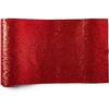 Metallic Red Glitter Table Runner - Tabletop - 1 - thumbnail