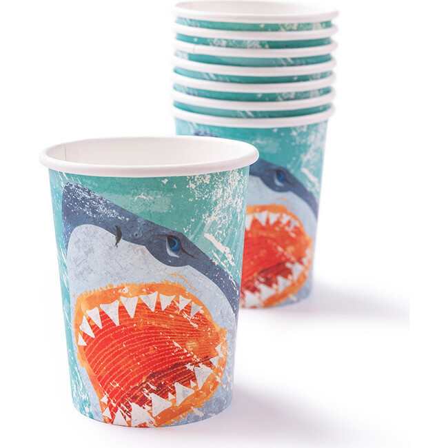 King of the Sea Paper Party Cups, Set of 8 - Drinkware - 1