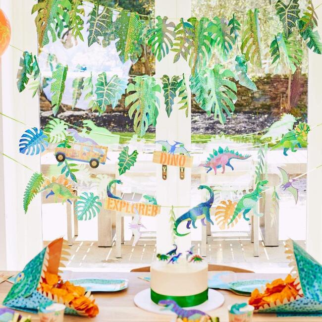 Dino Explorer Party Garlands, Set of 2