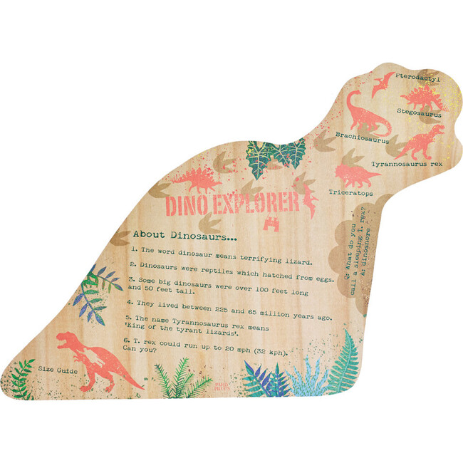 Dino Explorer Paper Place Mats, Set of 12 - Party - 3