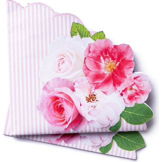 A Very English Rose Party Napkins, Set of 16