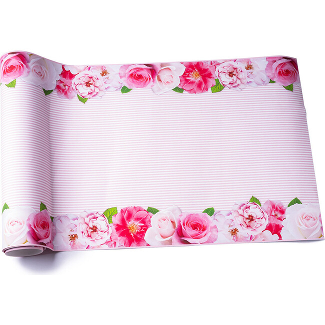 A Very English Rose Paper Table Runner