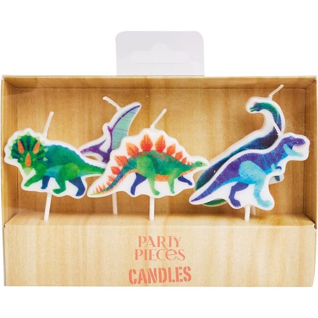 Dino Explorer Candles, Set of 5 - Decorations - 3