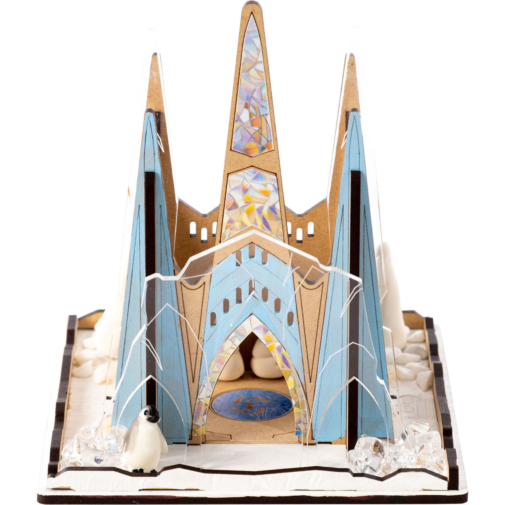 Ice Castle Model Building Kit - Painting - 1