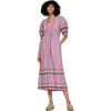 Women's Perry Puff Slv Dress, Lilac - Dresses - 1 - thumbnail