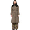 Women's Felix Coat, Tan - Coats - 1 - thumbnail