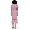 Women's Perry Puff Slv Dress, Lilac - Dresses - 3