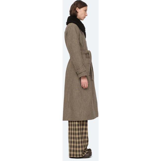 Women's Felix Coat, Tan - Coats - 4