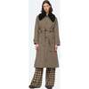 Women's Felix Coat, Tan - Coats - 6