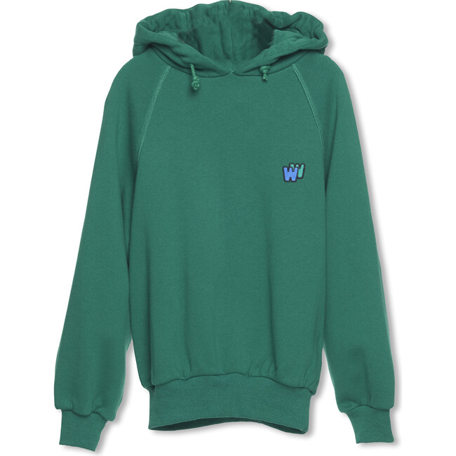 Emerald Hoodie, Green - Sweatshirts - 1