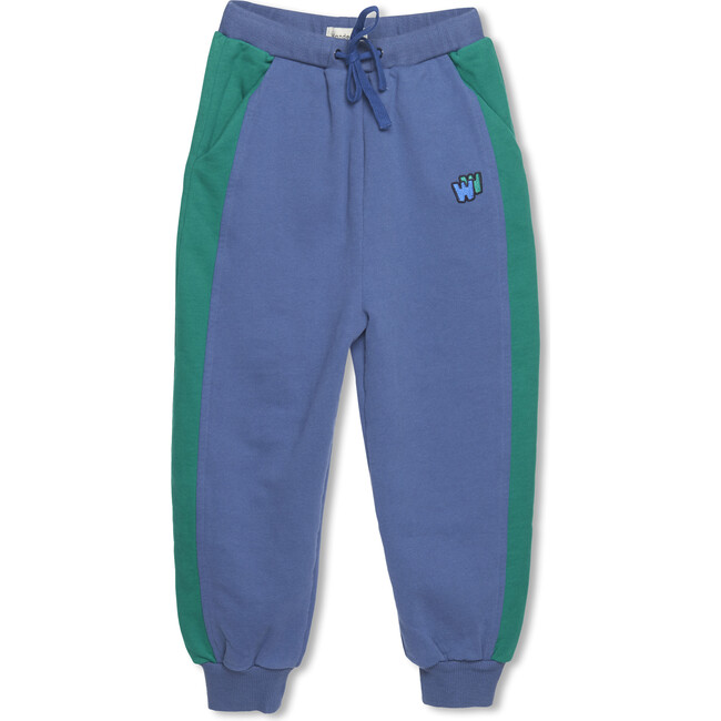 Ocean Trackpants, Blue and Green - Sweatpants - 1