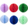 Rainbow Honeycomb Decoration Kit - Party - 6