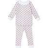 Ava Girls' Pima Cotton Pajama Pant Set, Hearts in Bloom - Pajamas - 1 - thumbnail