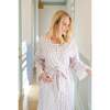 Sassy Women's Pima Cotton Robe, Hearts in Bloom - Robes - 3