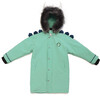 Spike Winter Parka, Green - Parkas - 1 - thumbnail