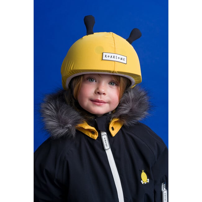 Buzzy Helmet Cover, Yellow - Helmets - 3