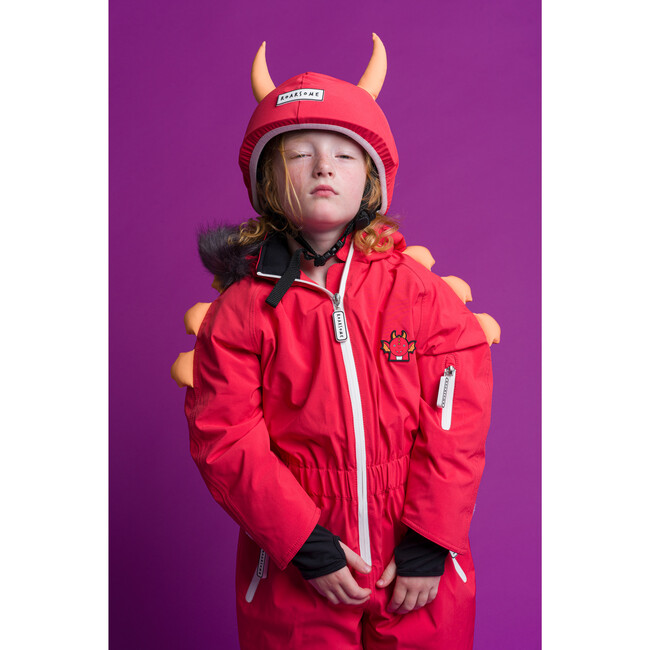Blaze Helmet Cover, Red - Helmets - 3
