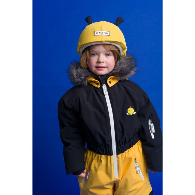 Buzzy Helmet Cover, Yellow - Helmets - 5