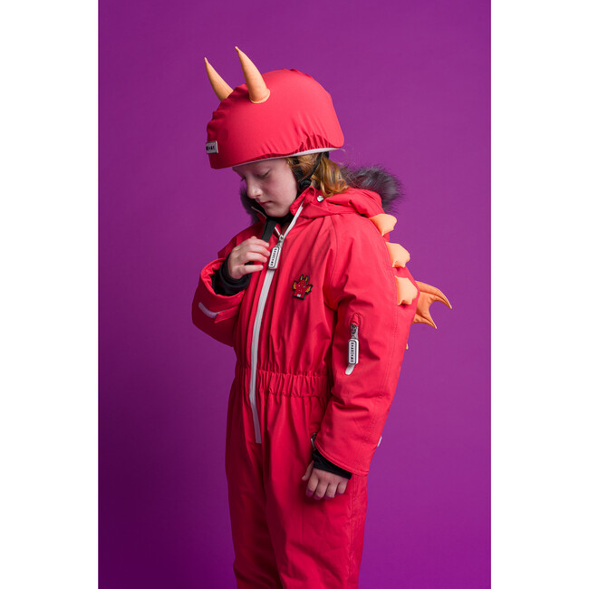 Blaze Helmet Cover, Red - Helmets - 4