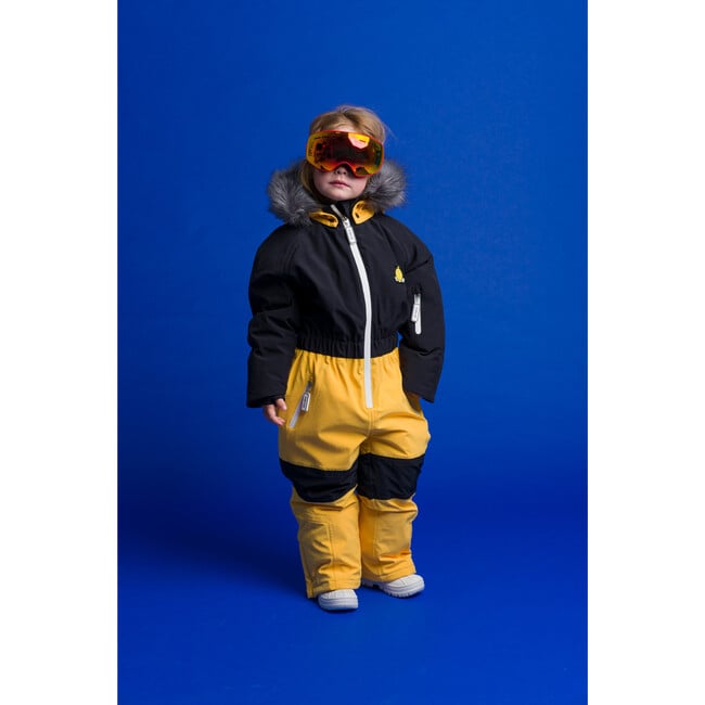 Buzzy Snow Suit, Yellow - Snowsuits - 5