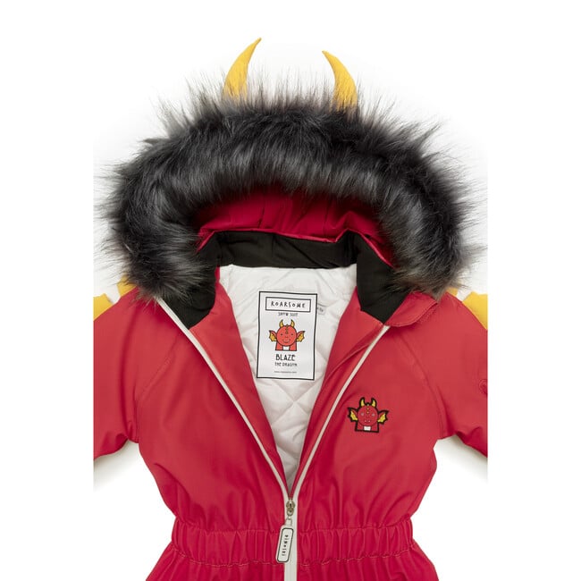 Blaze Snow Suit, Red - Snowsuits - 3