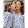 Ethel Block-printed Nightgown, Blue & Vine - Nightgowns - 2
