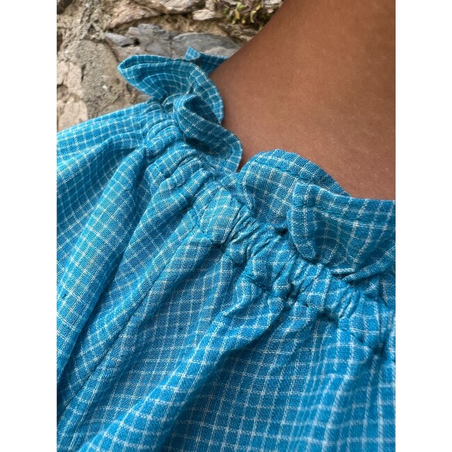 Maeve Nightgown, Blue - Nightgowns - 4