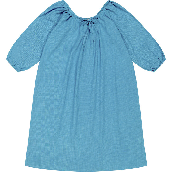 Maeve Nightgown, Blue - Nightgowns - 5