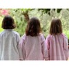 Aimee Block-printed Pajama Set, Red - Pajamas - 4