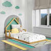 Casita House Twin Floor Bed - Beds - 4