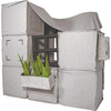 Outdoor Planter Accessory, Light Grey - Play Tents - 2 - thumbnail
