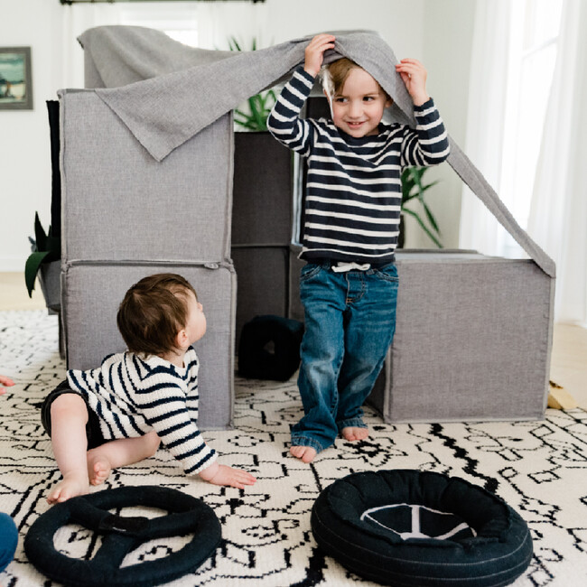 Play Sofa, Heather Grey - Kids Seating - 5