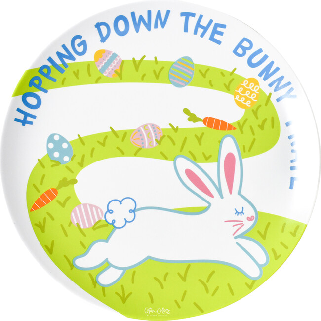 Bunny Trail Melamine Plate - Accents - 1