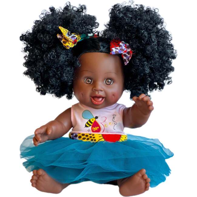 Fro Puffy Baby Bee Doll - Dolls - 1