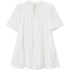 Lucilla Cotton Dress, Ivory - Dresses - 1 - thumbnail